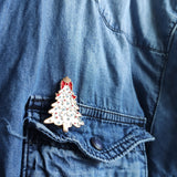 Árbol de Navidad Nevado