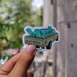 Sticker Datsun Radioactiva