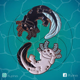 Ajolotes Yin Yang