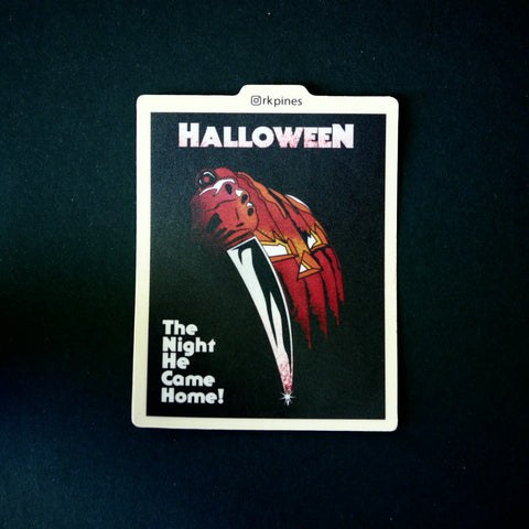 Sticker Halloween Póster