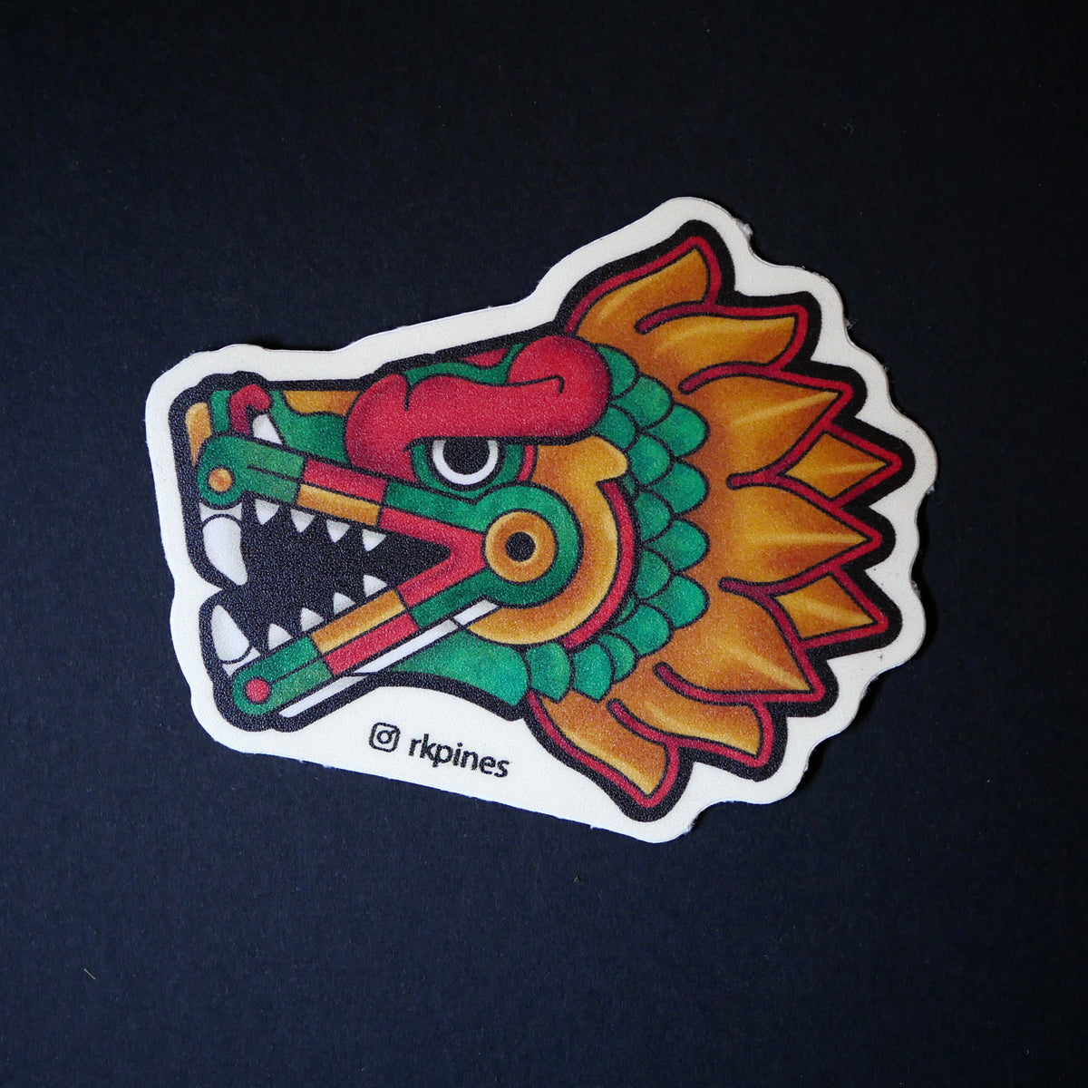 Sticker Quetzalcoatl – RK Pines