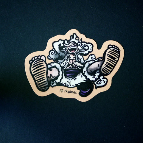 Sticker Luffy Gear 5