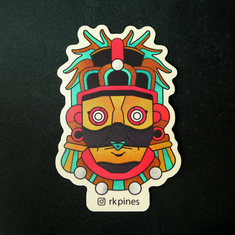 Sticker Tezcatlipoca