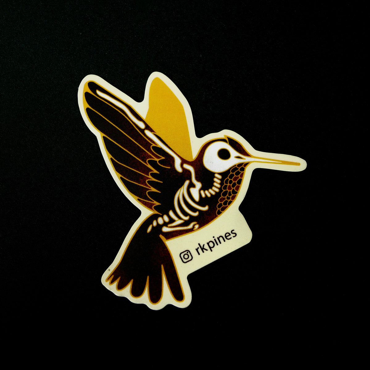 Sticker Colibrí DEP – RK Pines