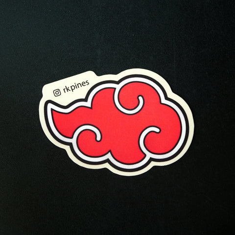 Sticker Nube de Akatsuki
