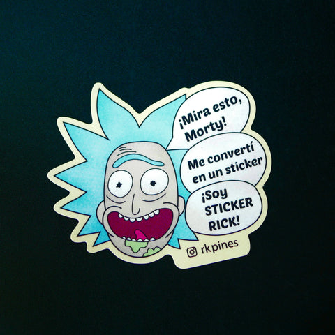 Sticker Rick Pin