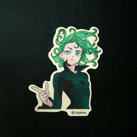 Tassomai Rarest Sticker Sticker Tatsumaki – RK Pines