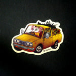 Sticker Roland x Datsun Radioactiva