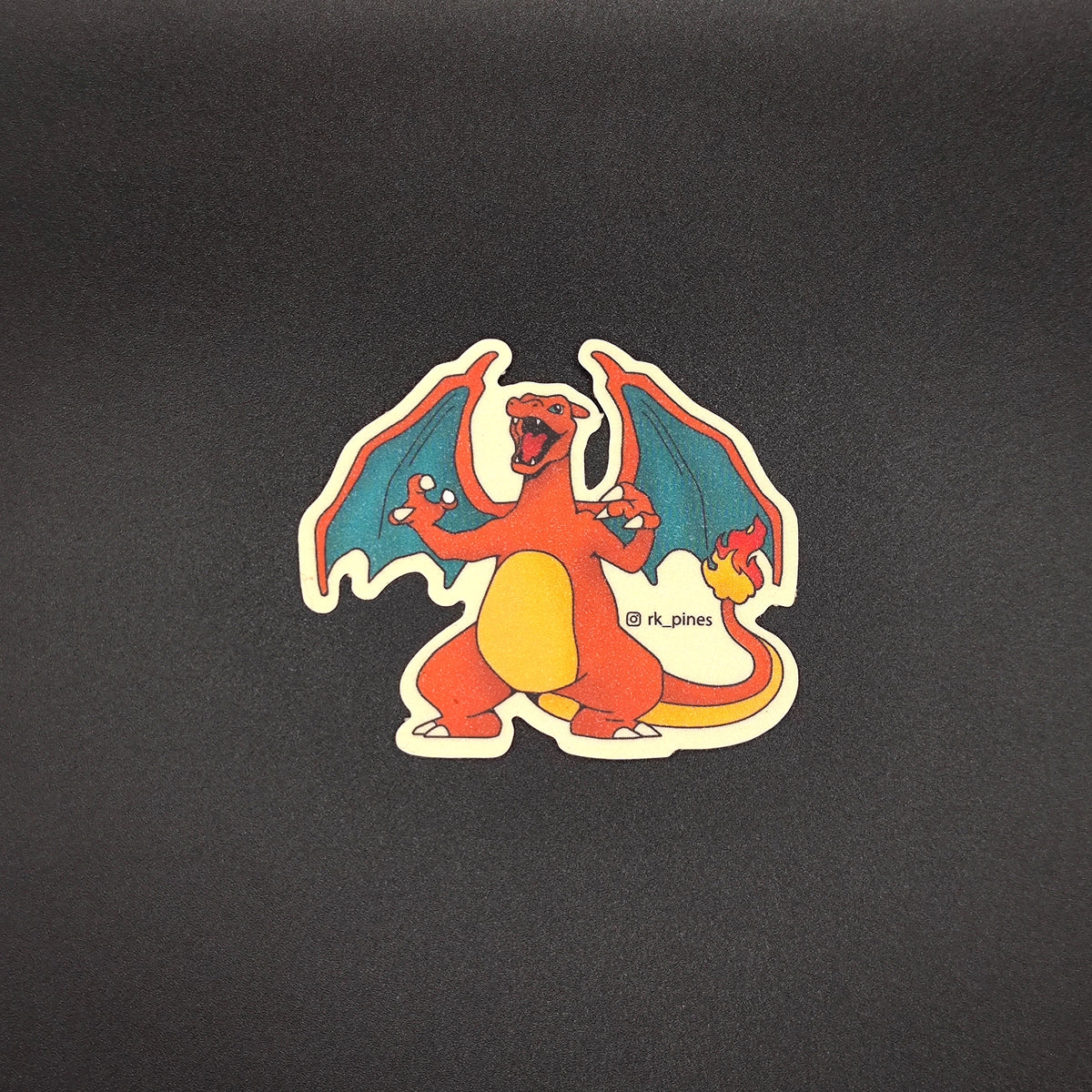 Charizard Think Sticker Sticker Charizard – RK Pines