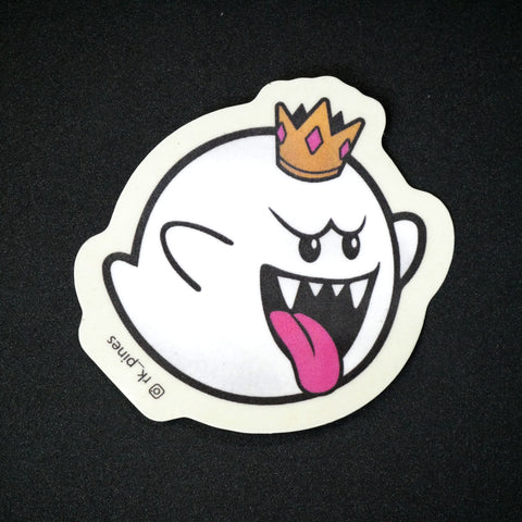Sticker King Boo