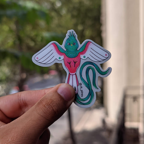 Sticker Quetzal.