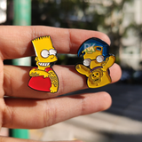Bart & Milhouse Tattoo